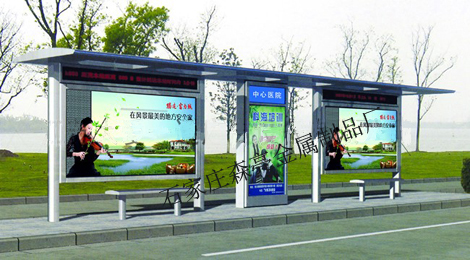 青海不锈钢候车亭