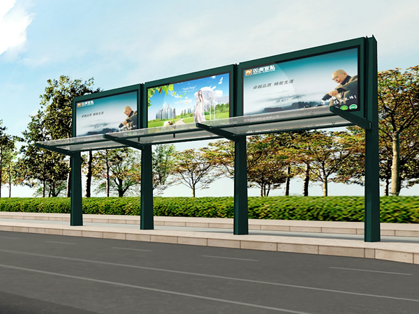 公交车候车亭广告媒体效益分析